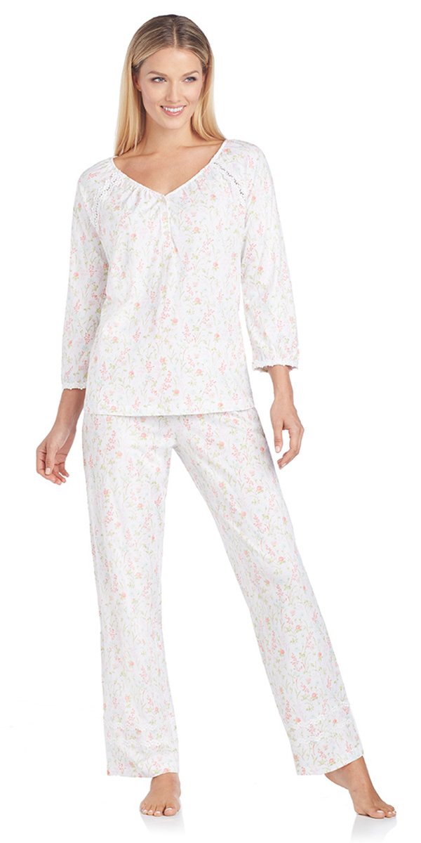 Cotton Jersey Long Pj - Clover Field