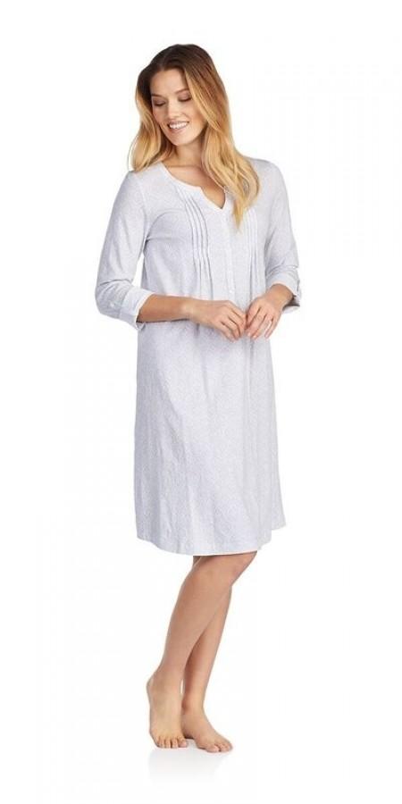 Soft Jersey Waltz Caftan - Fleur Geo