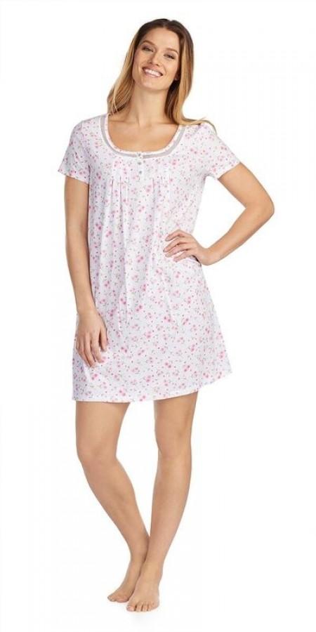 Soft Jersey Sleepshirt - Tossed Heart